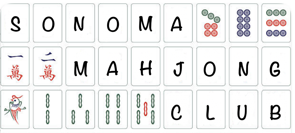 CLUB LOGO Sonoma Mahjong Club