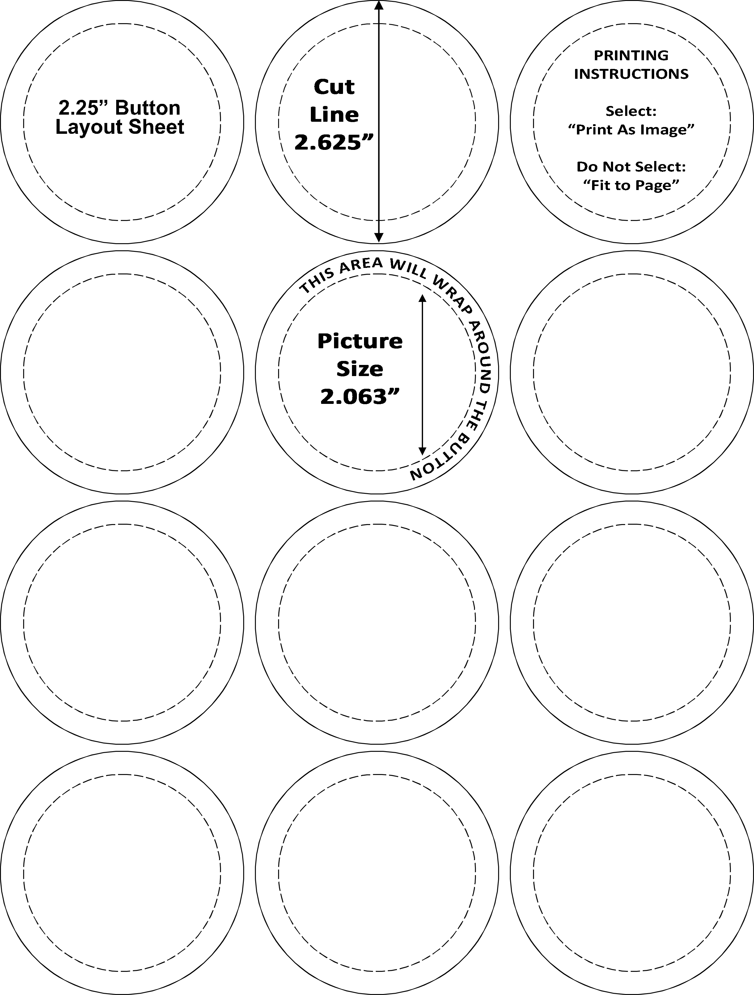 Image of Button Sheet template, do not use (low ppi)