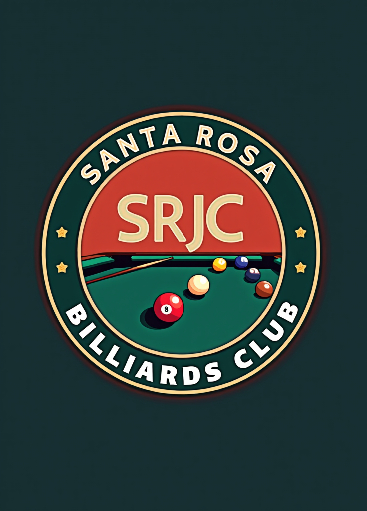 CLUB LOGO SRJC Billiards Club