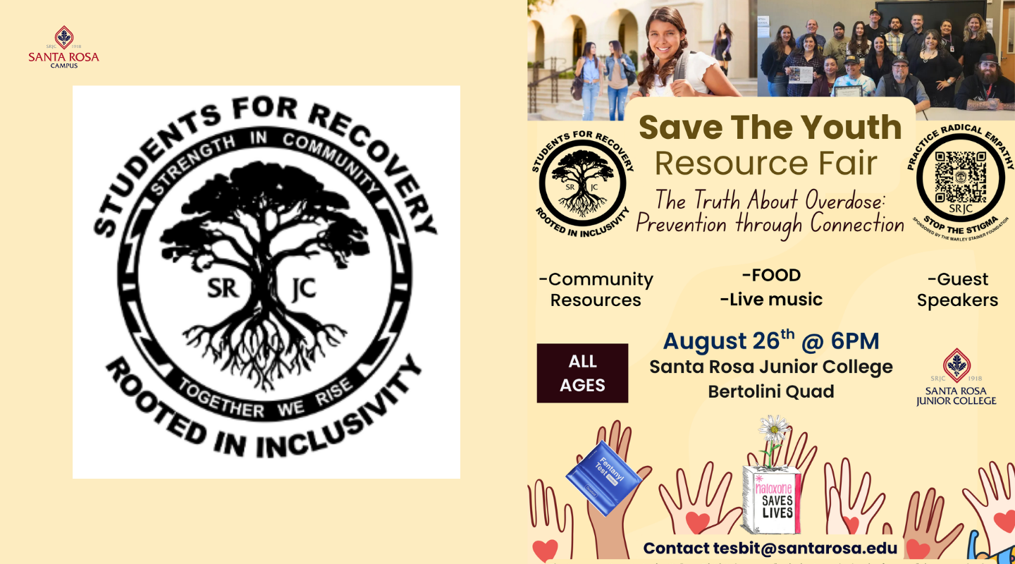 Youth Event on 8/26 at 6 pm at Santa Rosa Bertolini Quad