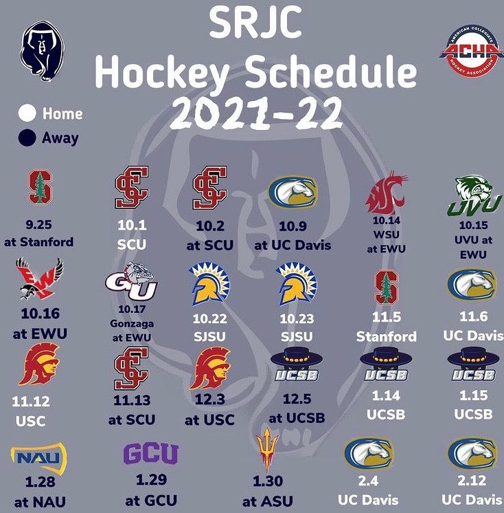 ice hockey flyer schedule